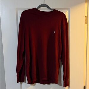 Men's Classic Maroon Waffle - Ralph Lauren XL